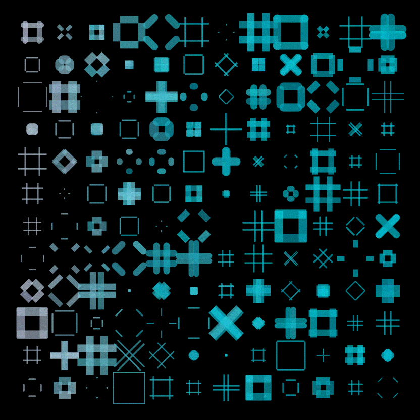 Hash Grid #2 static token preview