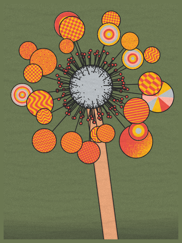 Abstract Dandelion #23 static token preview