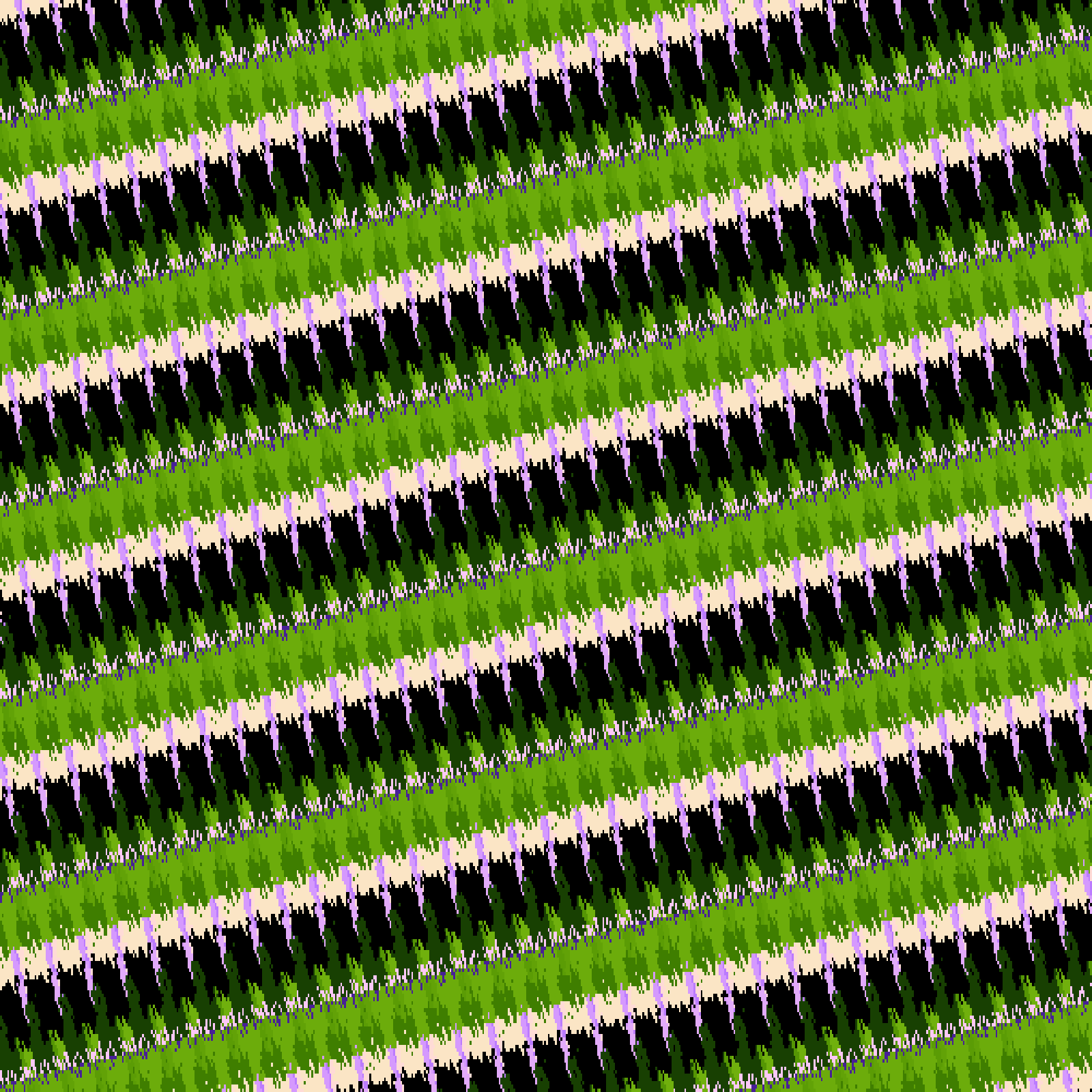 Dithered Stripes #24 static token preview