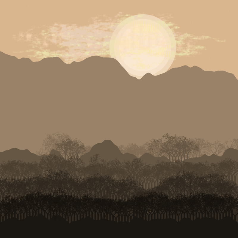 Generative Mountains #20 static token preview