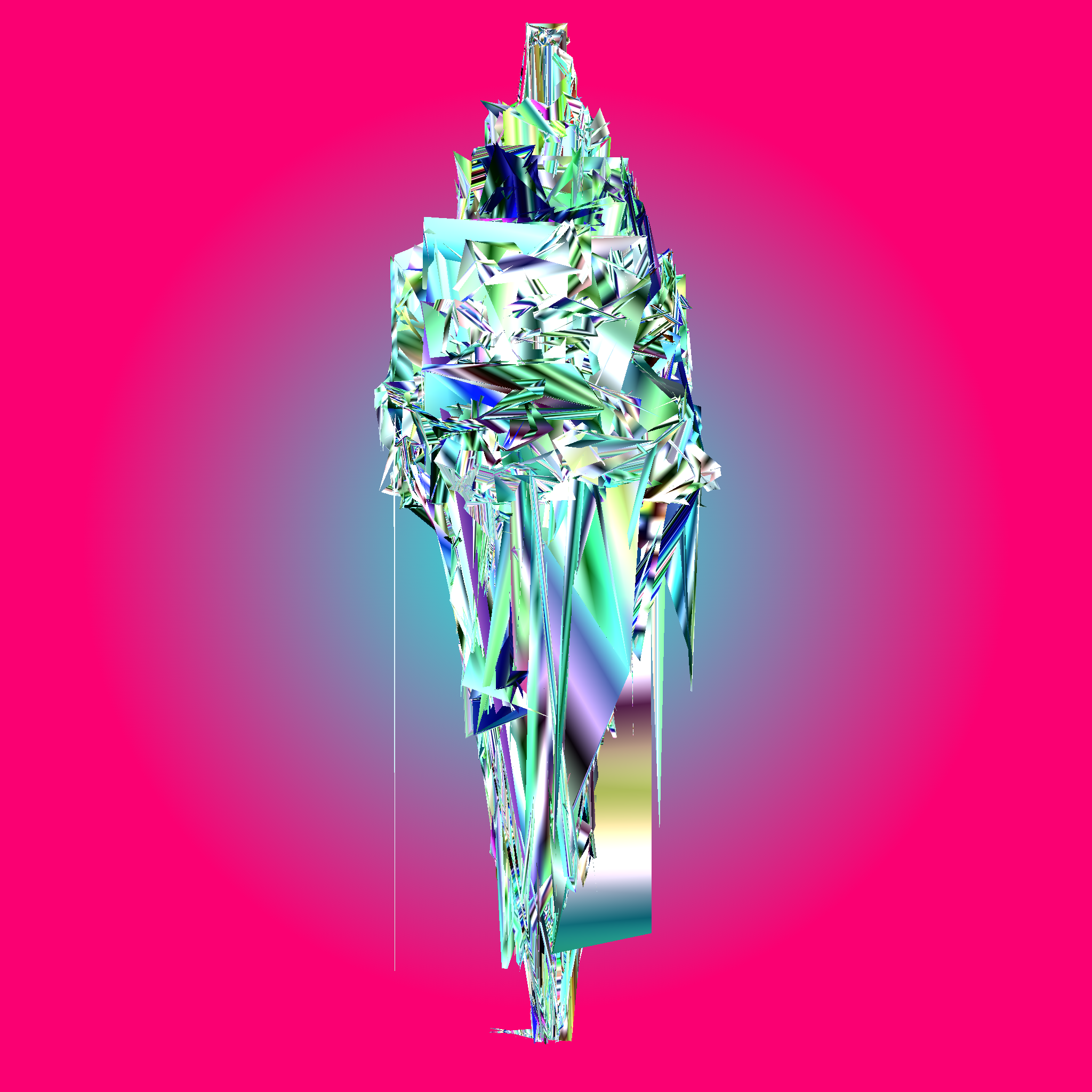 Genuary 3 🍦 Glitch Art #6 static token preview
