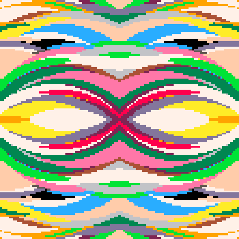 Rapid Psychedelic Inkblot Test Generator #24 static token preview