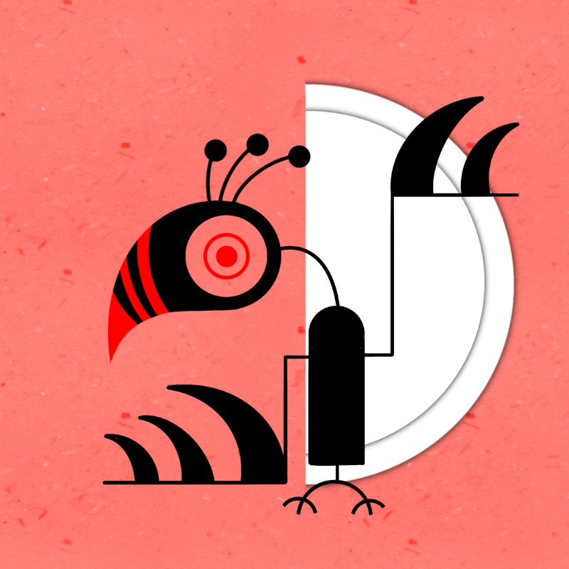 Mini Birds #12 static token preview