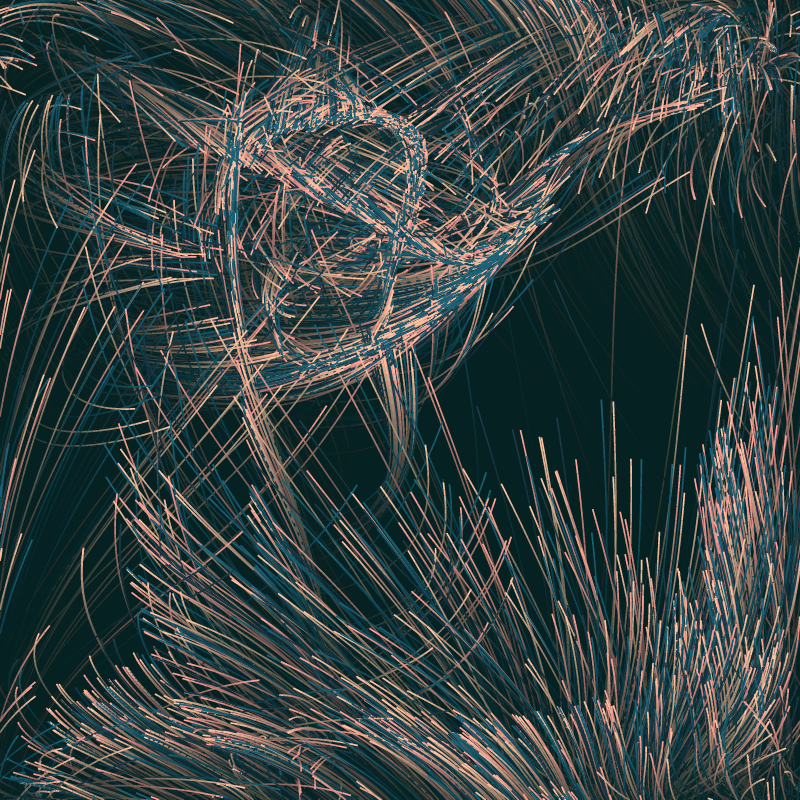 Strange Attractor Swarm #12 static token preview