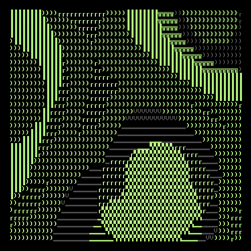 Plascii #7 static token preview