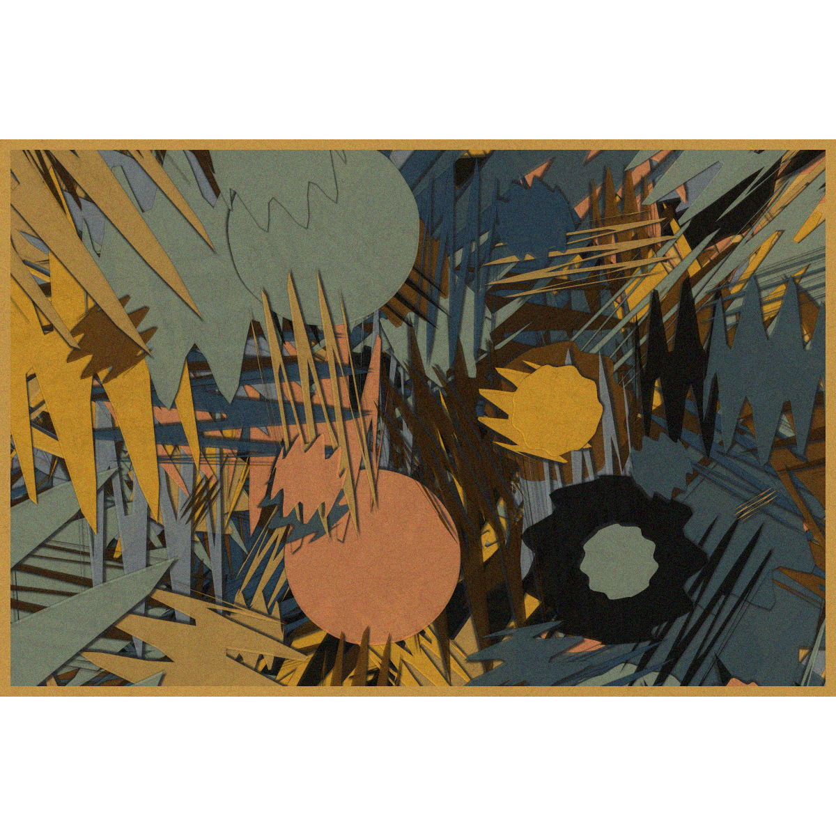 Abstract Comic #14 static token preview