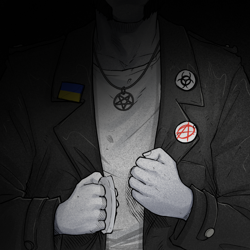 PUNX NOT DEAD #11 static token preview