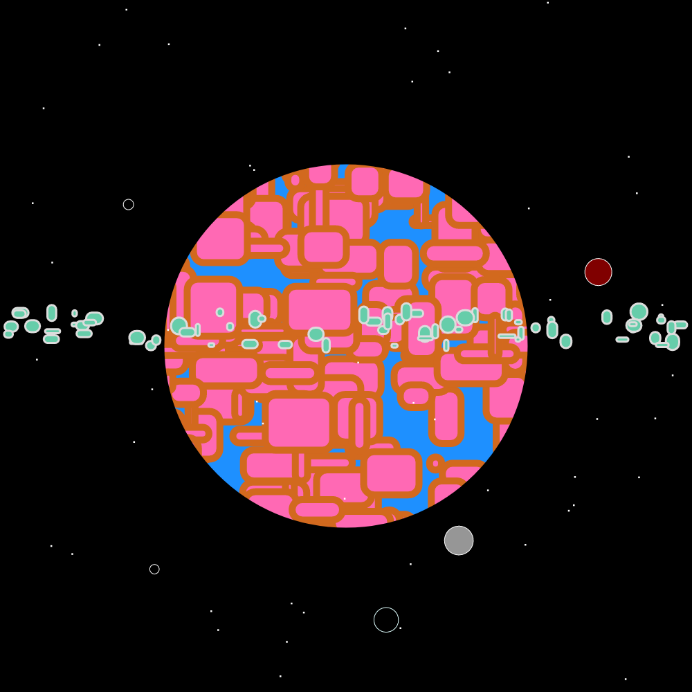Billions of billions light years #7 static token preview