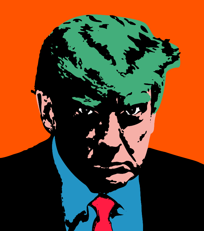 Donald Trump #25 static token preview