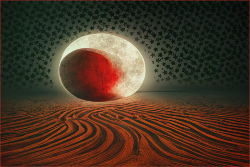 (Red) Moon #8 static token preview