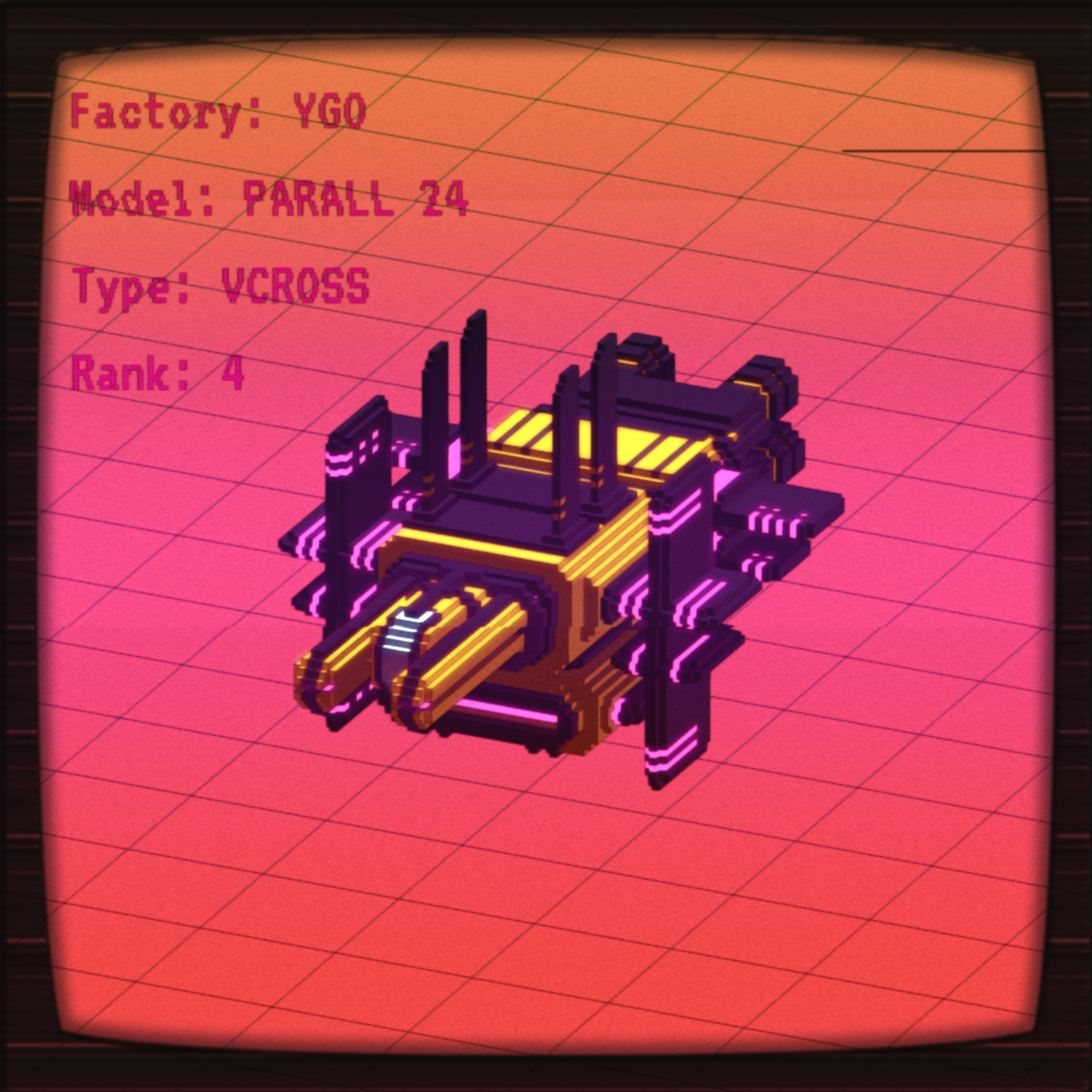 Spaceship Fair Rodeo #13 static token preview