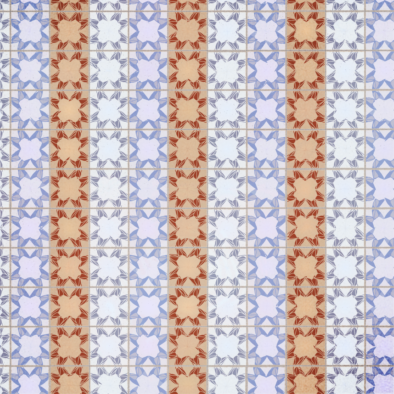 Glimpse Of Geometrical Azulejos #3 static token preview