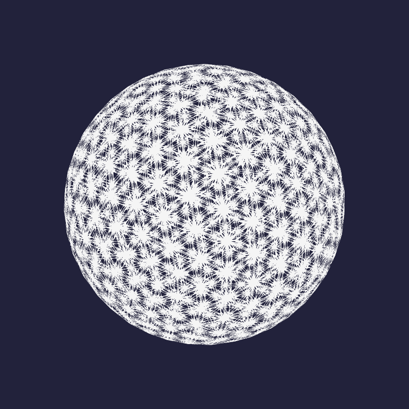 Digital Gothic: Spherical Tessellation #15 static token preview