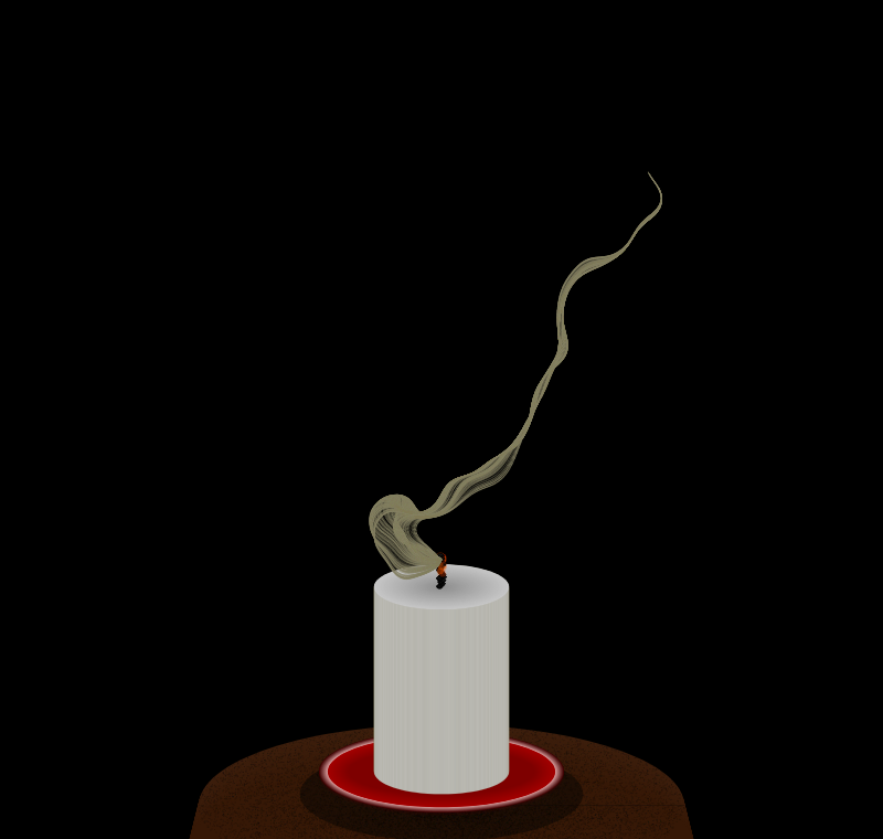 Candle in the Light Breeze #8 static token preview