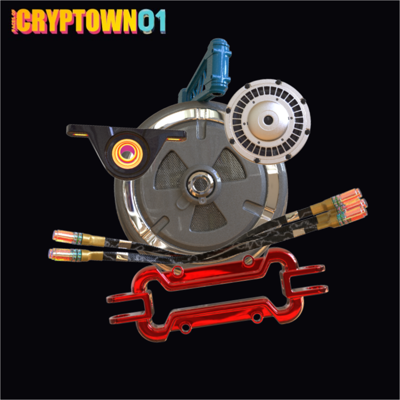 FacesOfCryptown vol.01 #23 static token preview