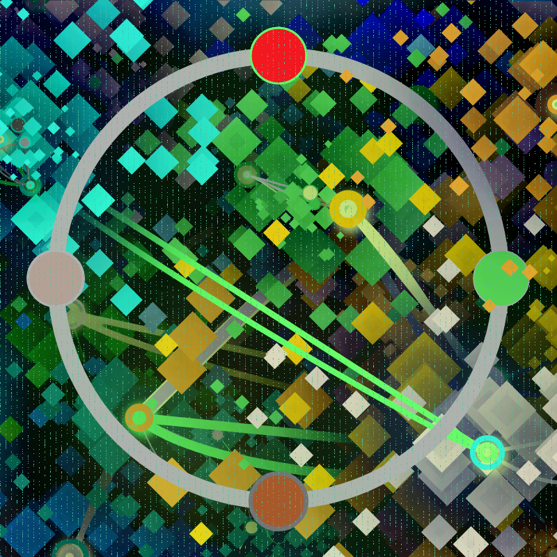 Neon Neighbourhoods #3 static token preview
