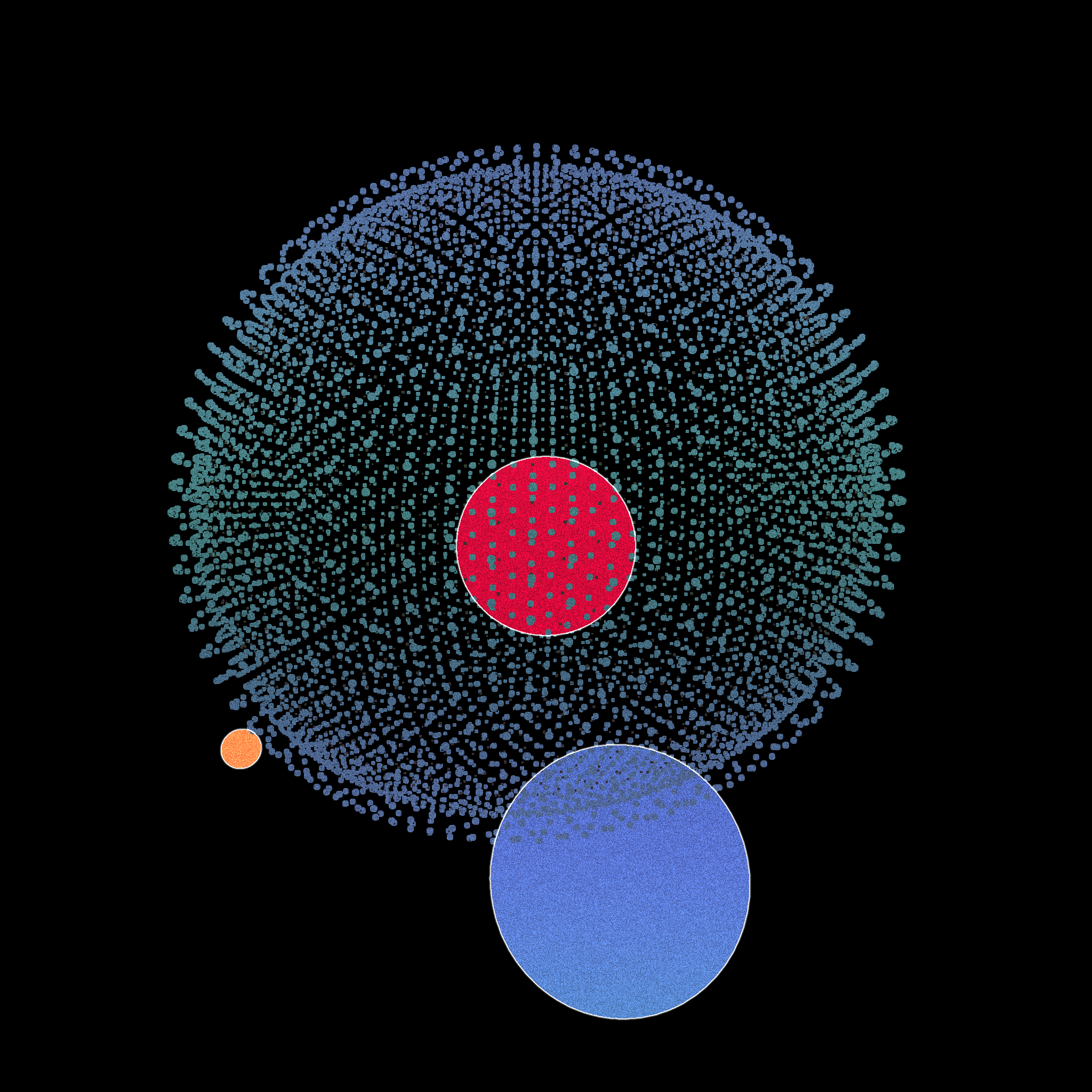 Cometary coma #10 static token preview
