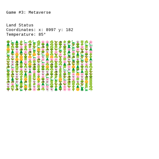 Game 3: Metaverse #17 static token preview