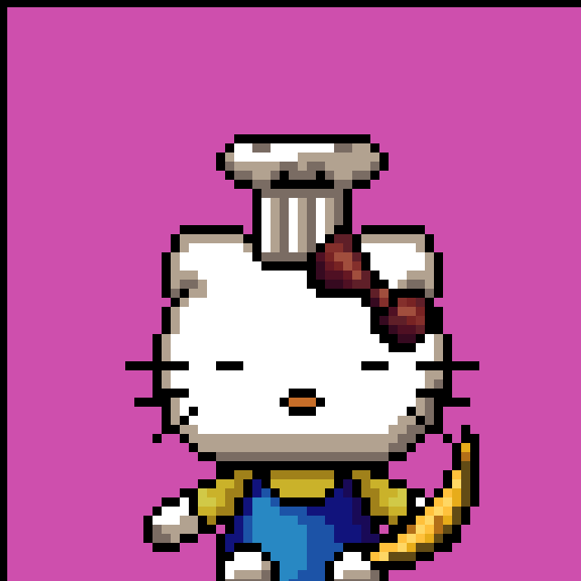 Tezzo Kitty #24 static token preview