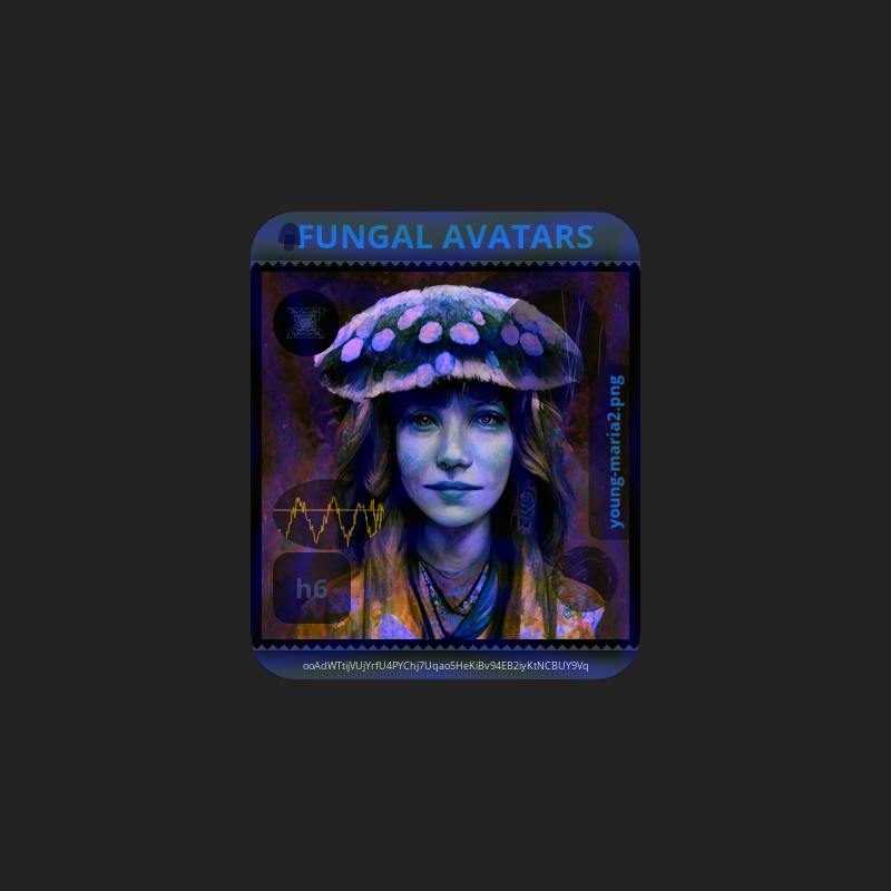 FUNGAL AVATARS vol I #4 static token preview
