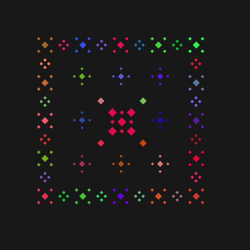 Rotated Squares #1 static token preview