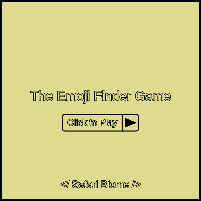 The Emoji Finder Game 🔎 #3 static token preview