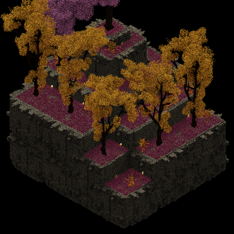 Voxel Temple #12 static token preview
