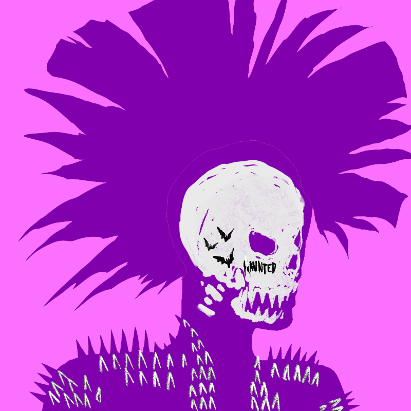 The Unseen Punks #4 static token preview