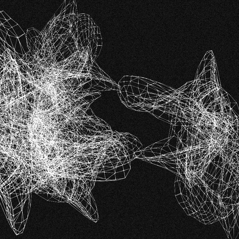 Chaotic Lines #9 static token preview