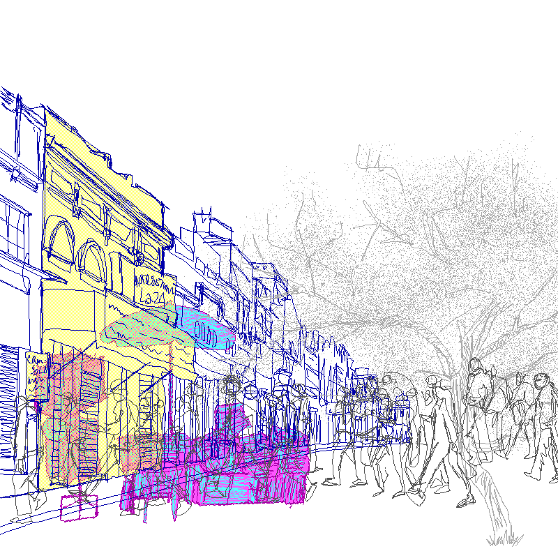 Walking through the city of El Bajo #17 static token preview
