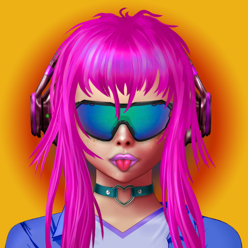 HiFi Girlz #16 static token preview