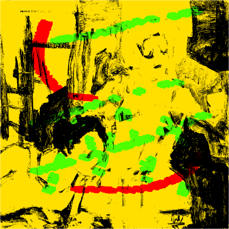 Psychotic painting #6 static token preview