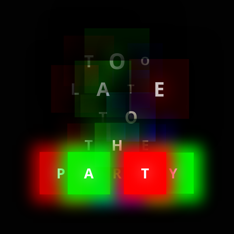 TOO LATE TO THE PARTY #3 static token preview