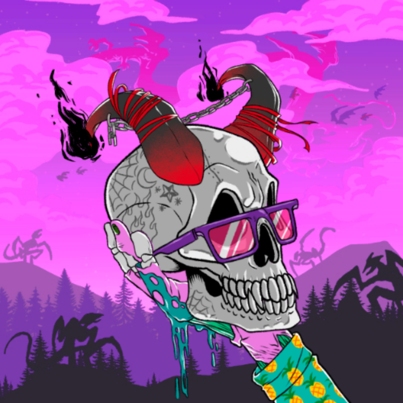 TezSkulliez #24 static token preview
