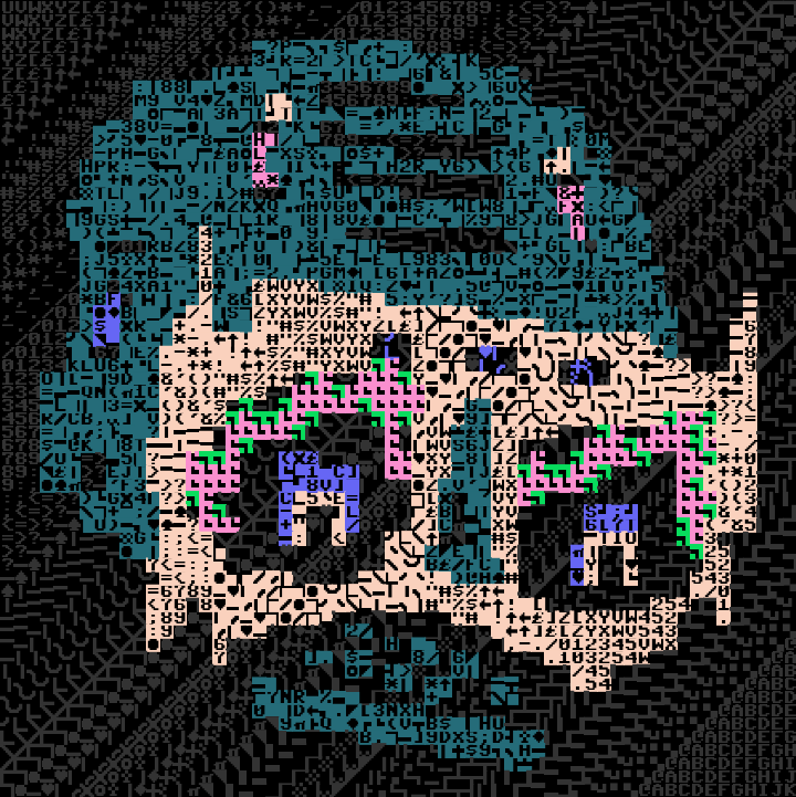 MAX ASCII #4 static token preview