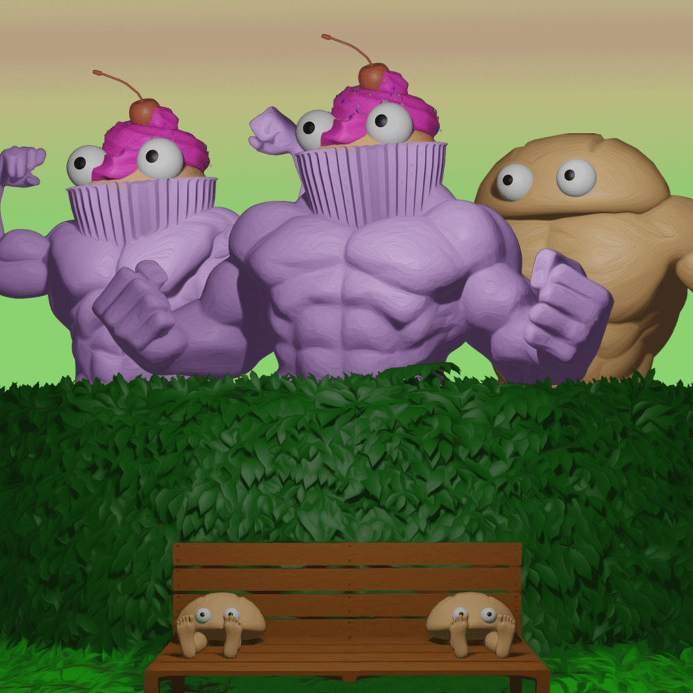 Buff Bois #3 static token preview