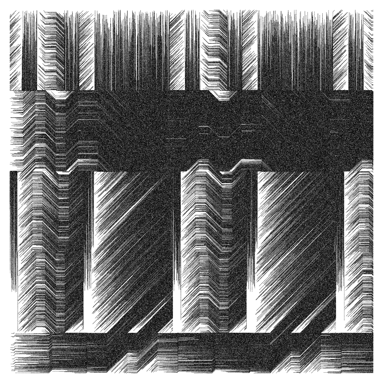 Charcoal Brutalism #1 static token preview