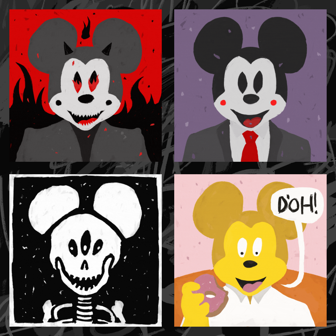 MICKEY PT01 #2 static token preview