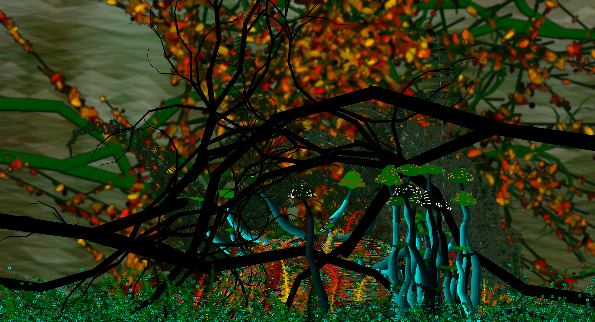 Mushroom Forest #14 static token preview