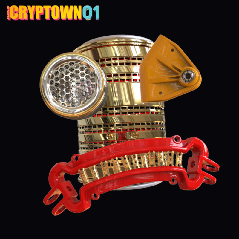 FacesOfCryptown vol.01 #2 static token preview