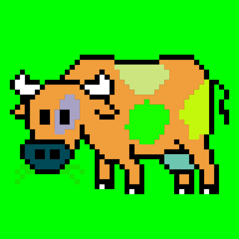 CryptoCows #3 static token preview