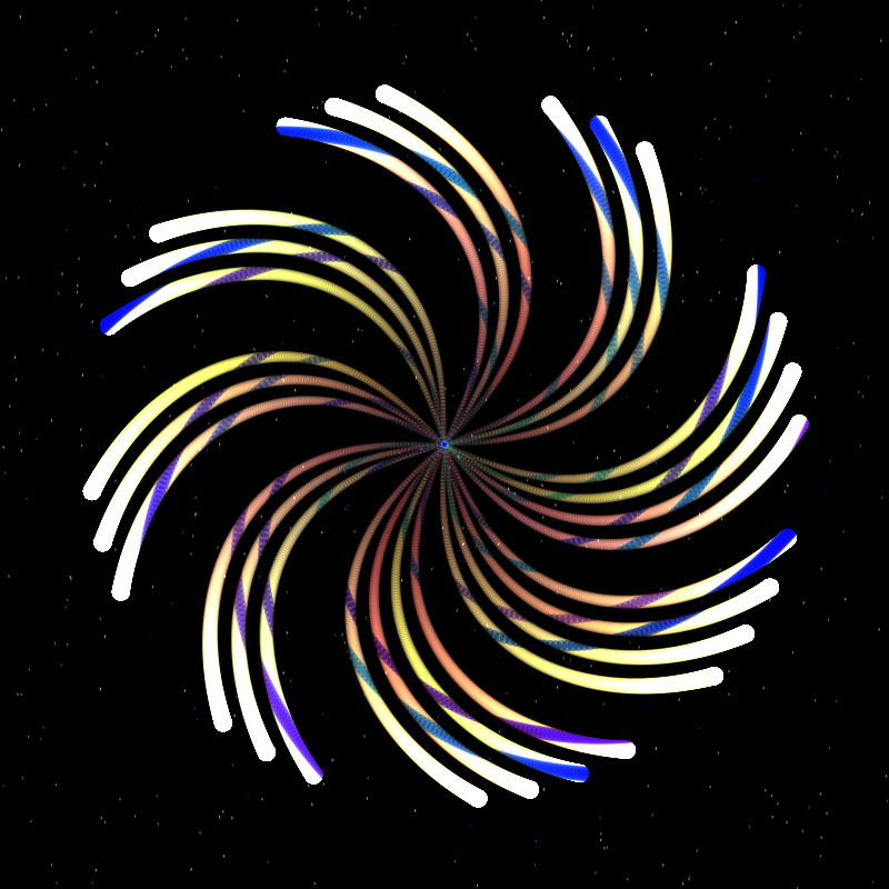 Galaxy Flower #1 static token preview