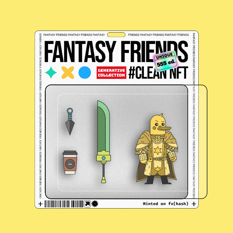Fantasy Friends #22 static token preview