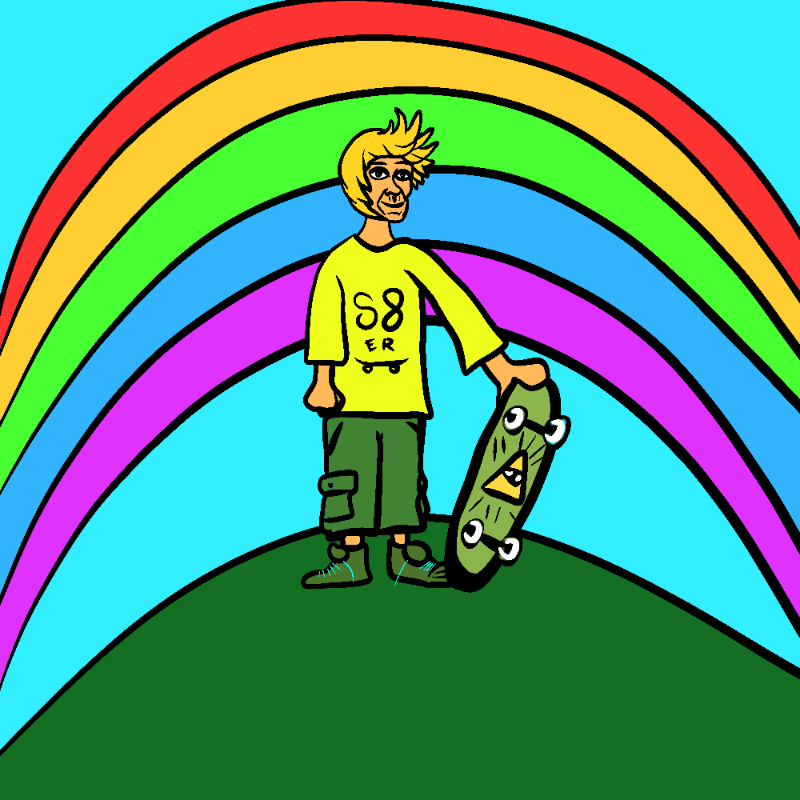 Skaterdudes #26 static token preview