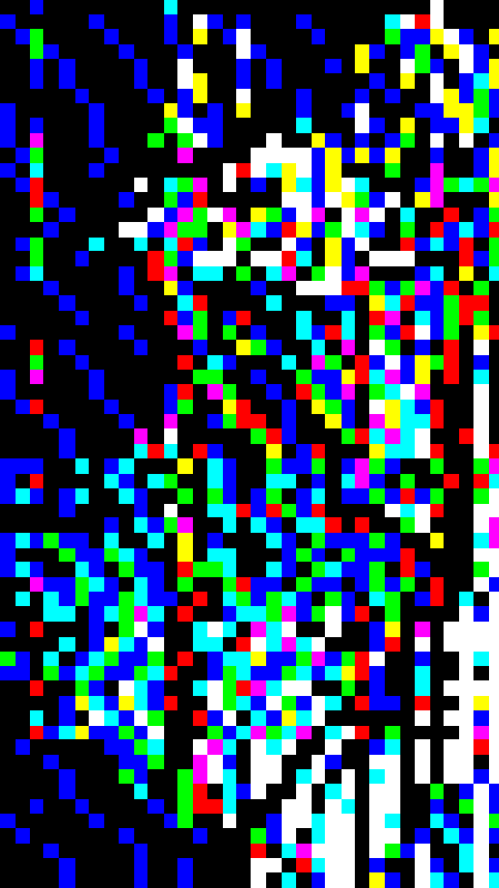 DOS DELIGHT: PIXELS #22 static token preview