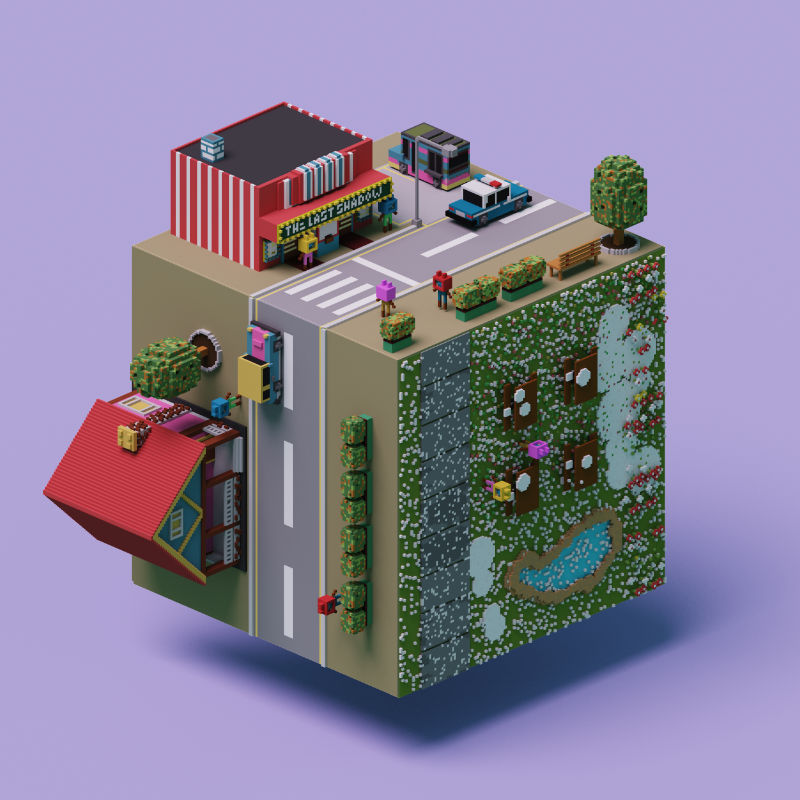 Isometreecity #11 static token preview