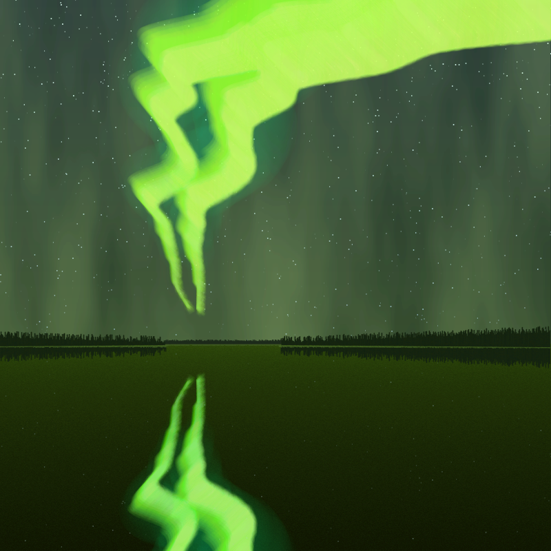 Aurora Borealis #8 static token preview