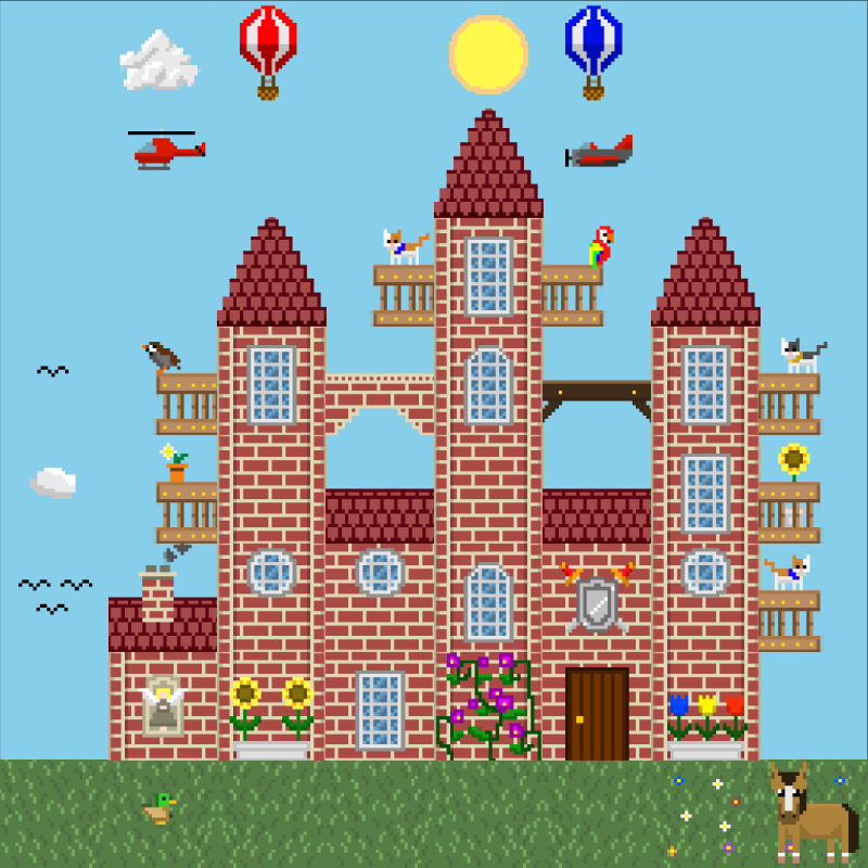 2D Mansion #3 static token preview
