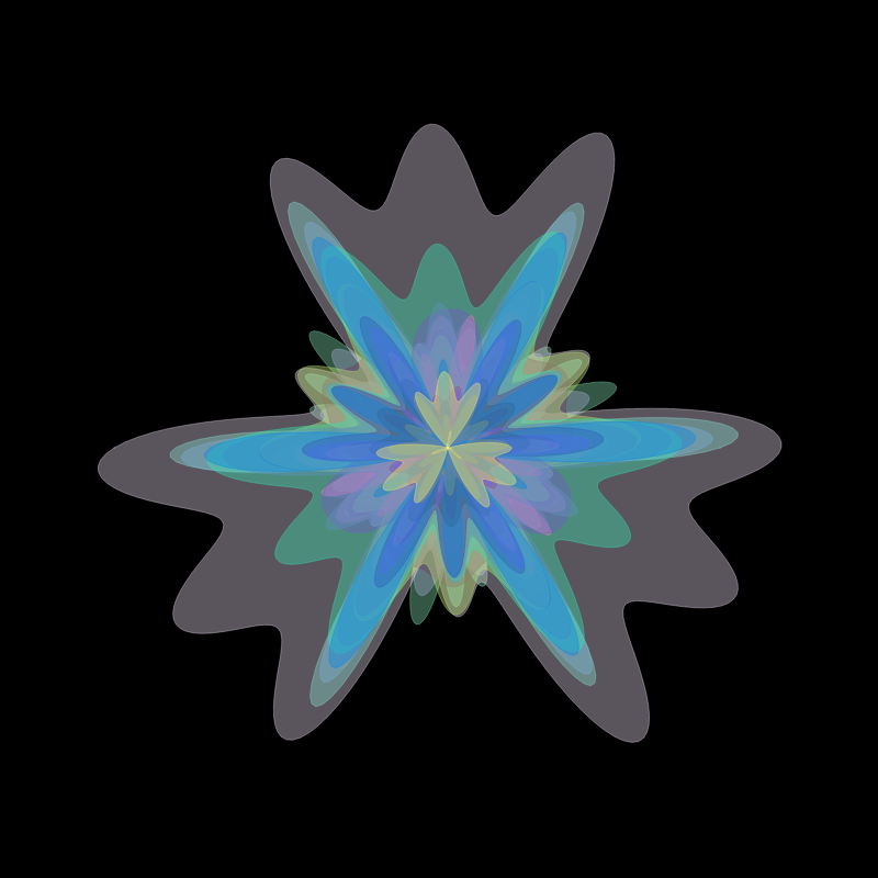Blooming Flowers #14 static token preview