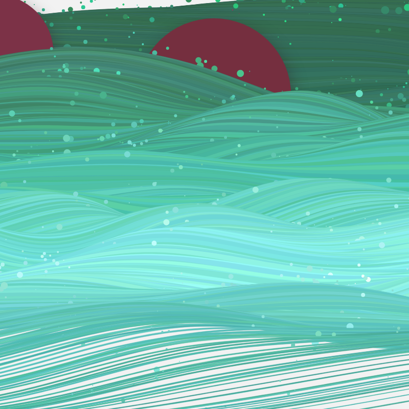 The Ocean Waves #24 static token preview